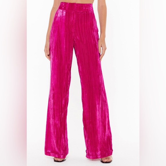 Nasty Gal velvet pants - Picture 2 of 5